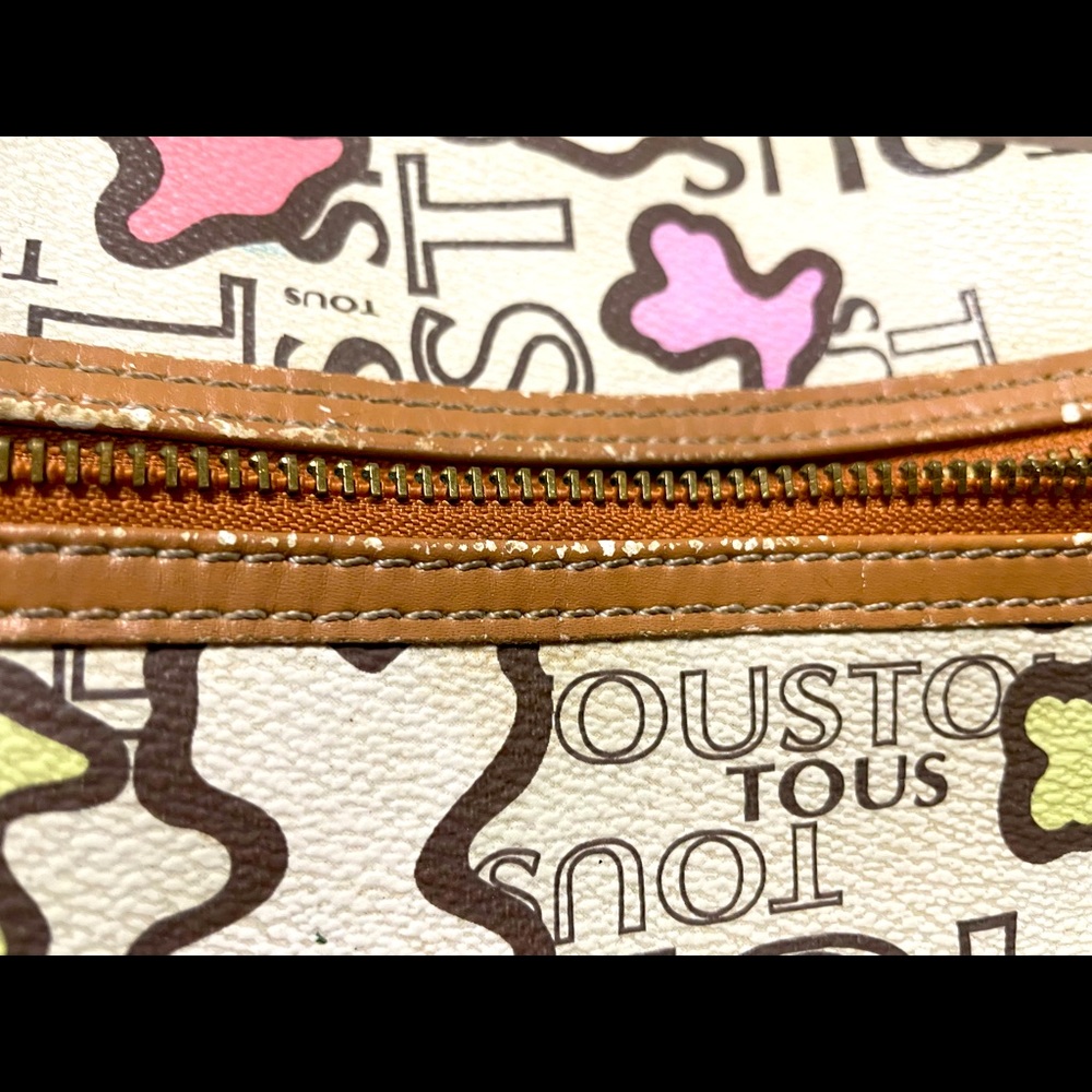 TOUS Multi-color Bear LIMITED EDITION BAG Messenger Style Crossbody - Picture 11 of 11